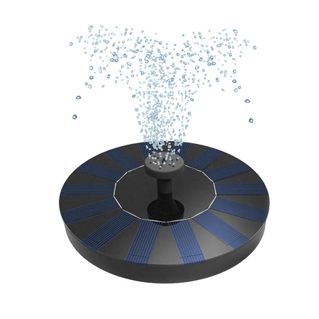 Fontanna Solarna LED HERMES Ogrodowa Pływająca z Pompą 180l/h LUMILED